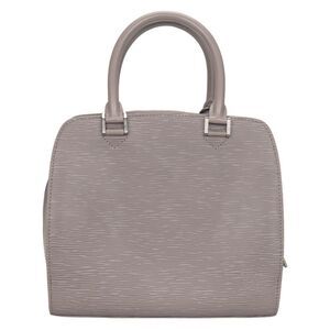 LOUIS VUITTON Purple Leather Bag